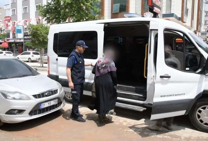 Osmaniye’de dilencilere zabıta denetimi