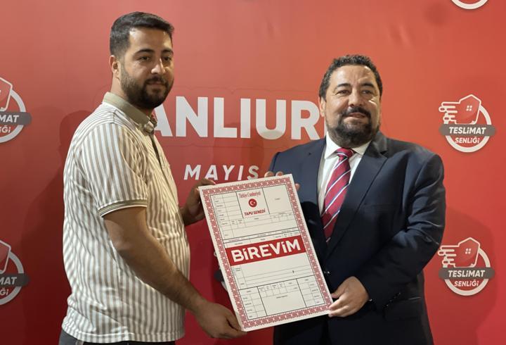 Şanlıurfa'da 500'ü aşkın aile, teslim töreninde evlerine kavuştu