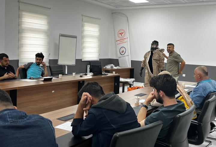 Adıyaman'da sağlık çalışanlarına eğitim