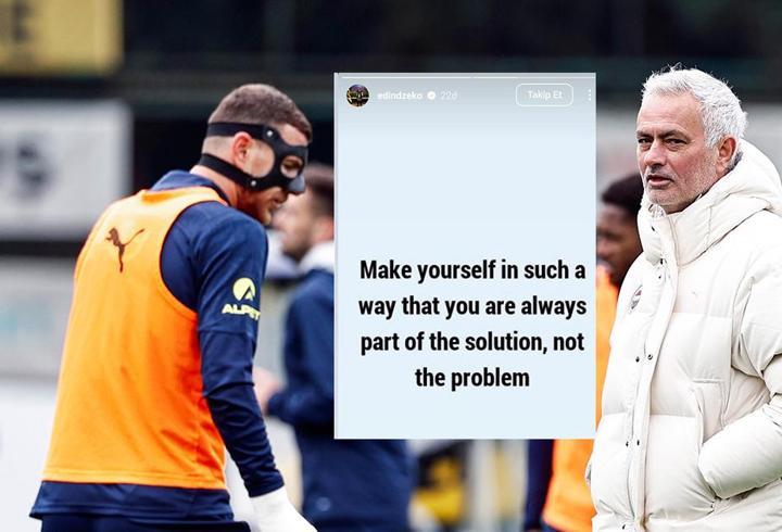 Edin Dzeko’dan merak uyandıran paylaşım! Ne demek istedi?