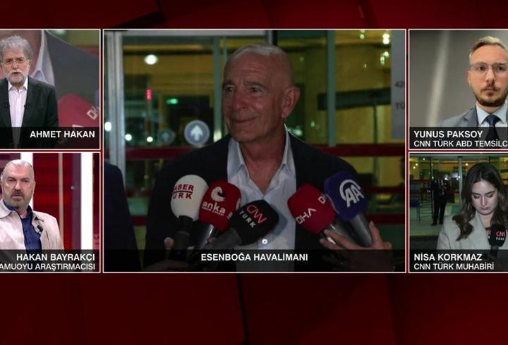 ABD'nin yeni Ankara Büyükelçisi Tom Barrack Ankara'da