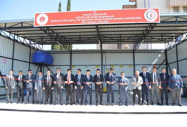 Silifke'de hükümlüler hem meslek öğrenecek hem de topluma kazandırılacak