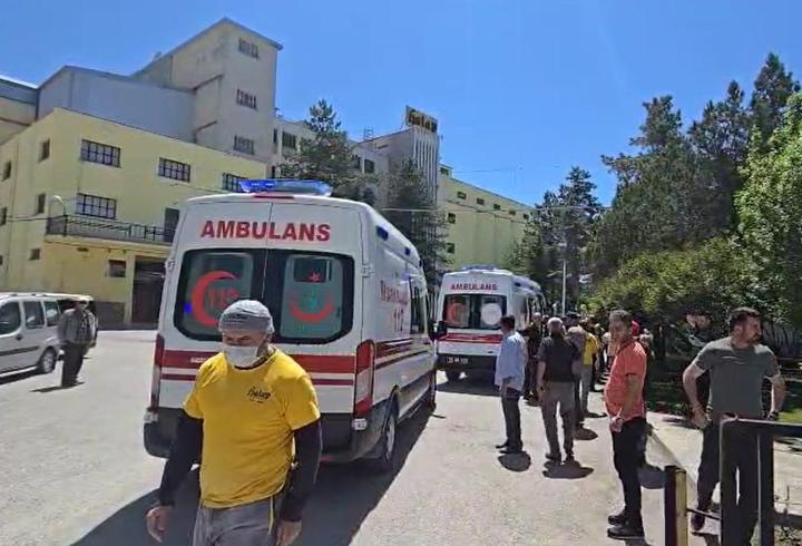 Çorum'da un fabrikasında patlama: 7 yaralı