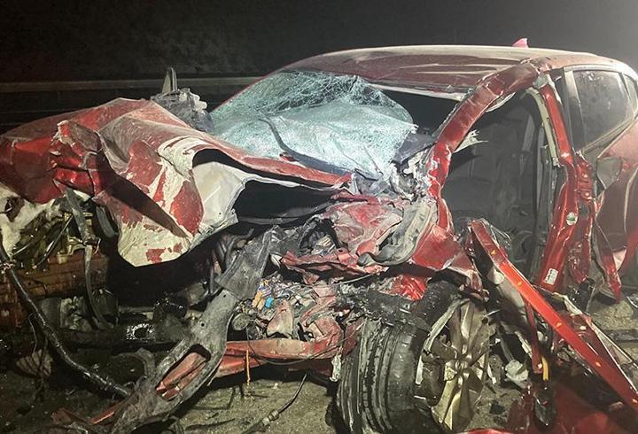 Ankara-Niğde otoyolunda kafa kafaya facia: 4 ölü