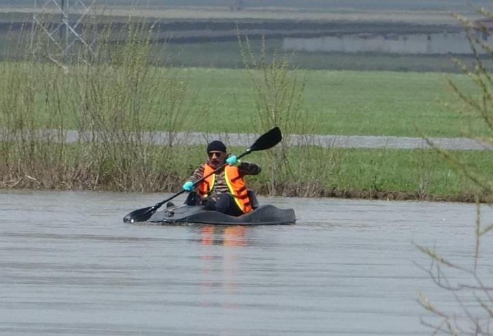 Kura Nehri'nde kano heyecanı