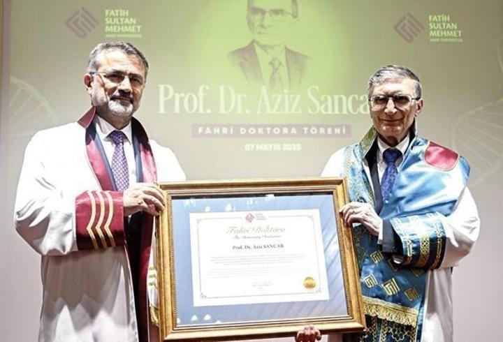 Nobel ödüllü Aziz Sancar telefonun şifresini açıkladı