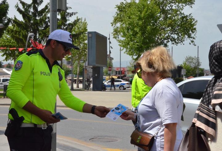 Sakarya’da “yayalar için 5 adımda güvenli trafik” denetimi
