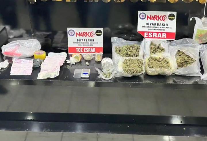 Diyarbakır'da Uyuşturucu Operasyonları