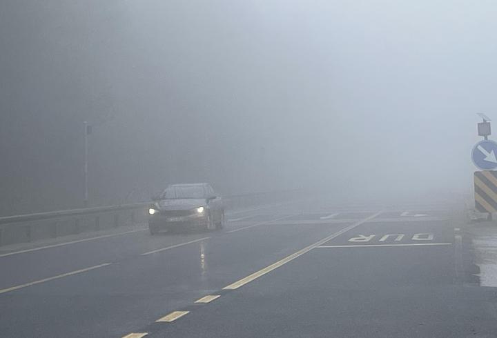 Bolu Dağı'nda Sis Ulaşımı Etkiledi