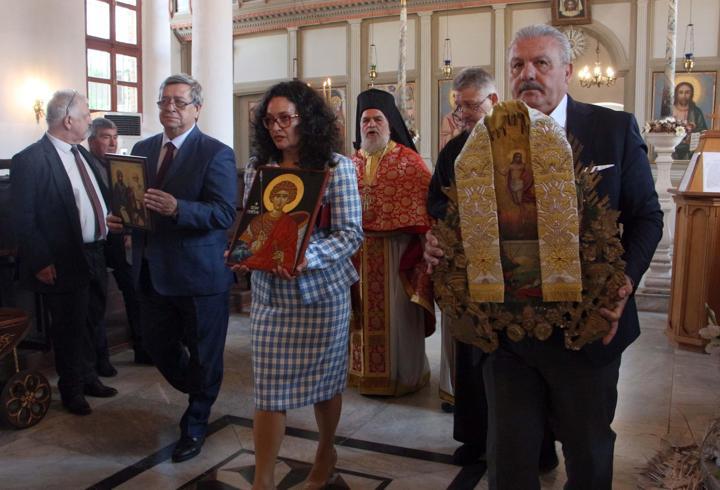 Edirne'de Bulgar Kilisesi'nde 'Aziz Georgi Günü' ayini
