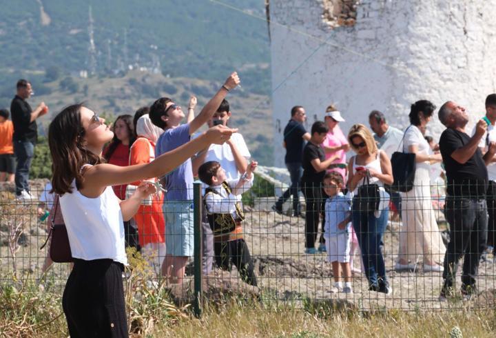 Bodrum’da uçurtma festivali renkli görüntülere sahne oldu
