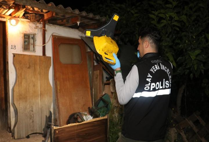 Antalya'da bir evin güvenlik kamerası çalındı