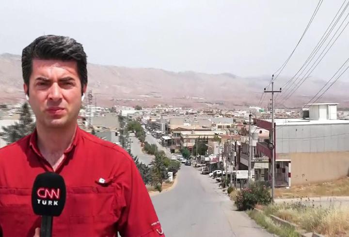 CNN TÜRK PKK'nın silah bırakacağı yerde...