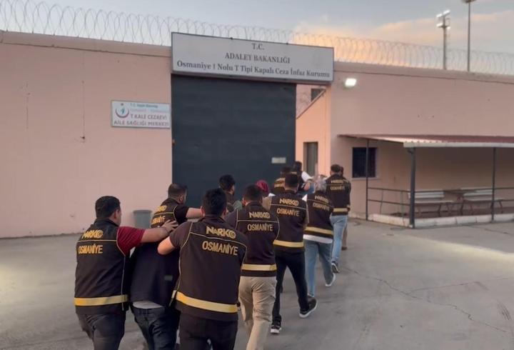 Osmaniye’de uyuşturucu operasyonunda 13 tutuklama