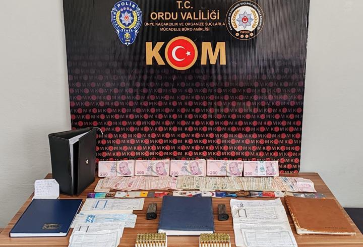 Ordu’da tefecilik operasyonu, 2 tutuklama