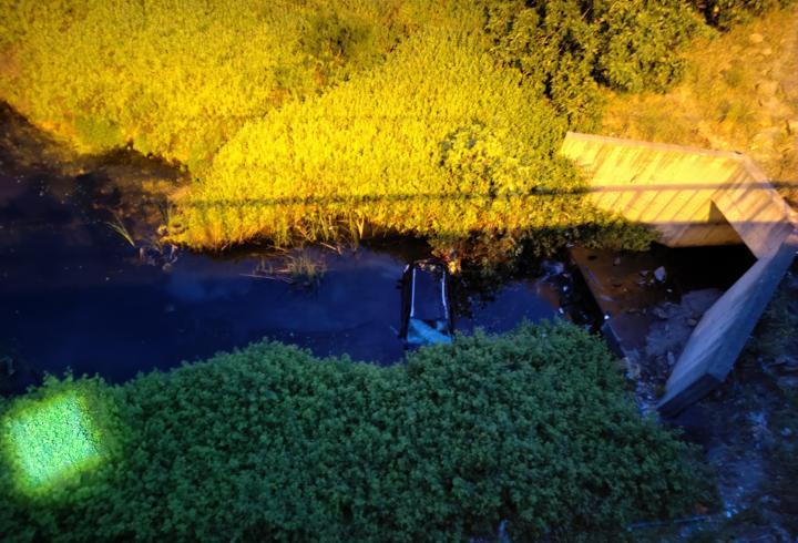 Maltepe'de Otomobil Gölete Uçtu