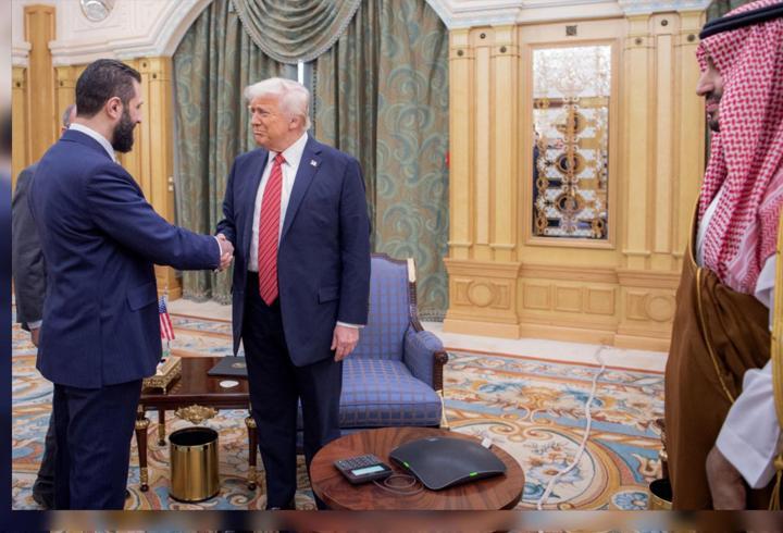 Trump Şara ile Riyad'da görüştü