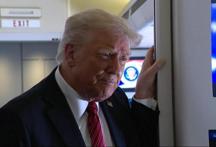 ABD Başkanı Trump Katar'da
