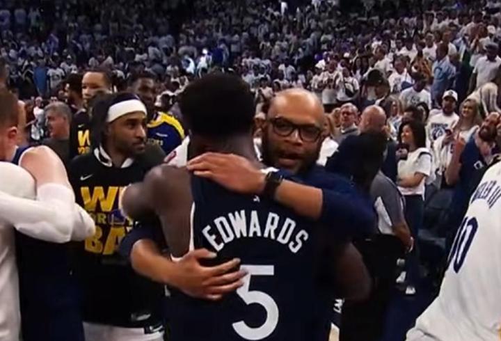 Warriors serisini 4-1 kazanan Timberwolves, batı konferansında finale yükseldi