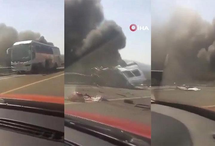 Meksika'da korkunç kaza: 21 ölü