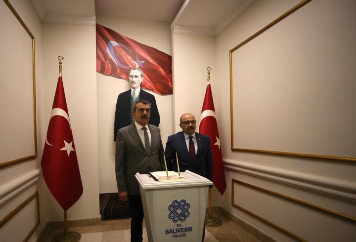 Milli Eğitim Bakanı Tekin, Balıkesir'de konuştu: