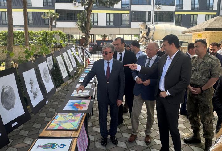 Pamokova'da mesleki tanıtım sergisi açıldı