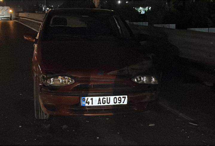 Gebze'de 2 otomobil çarpıştı; 1 yaralı