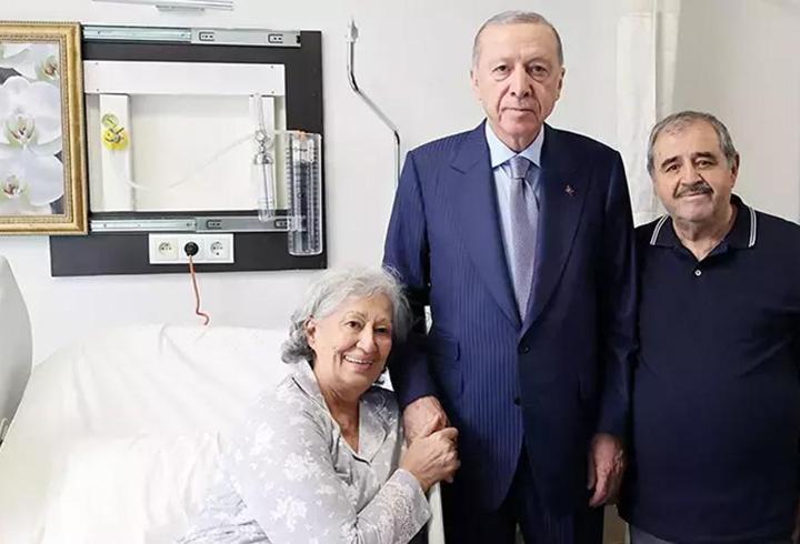 Cumhurbaşkanı Erdoğan'dan hastalara sürpriz ziyaret
