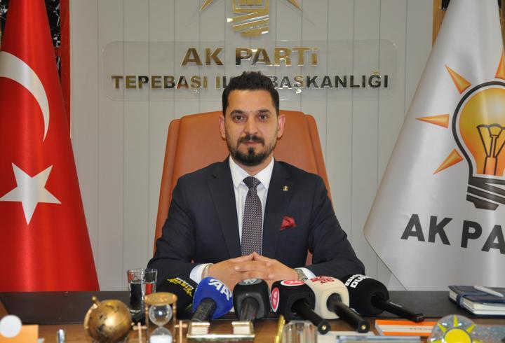 AK Parti Tepebaşı İlçe Başkanı Kaya'dan Tepebaşı Belediyesine eleştiri