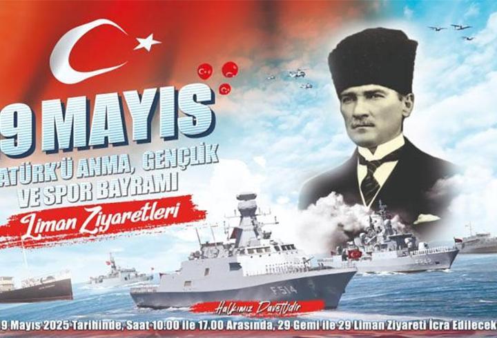 29 gemi 19 Mayıs'ta ziyarete açılacak