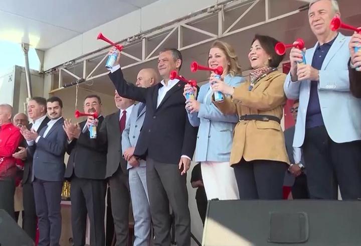 ANKARA'DA 19 MAYIS HALK KOŞUSU | Koşuyu CHP Genel Başkanı Özel başlattı