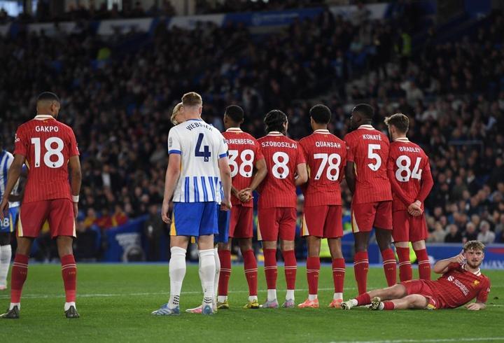 ÖZET | Şampiyon Liverpool, Brighton'a deplasmanda 3-2 kaybetti