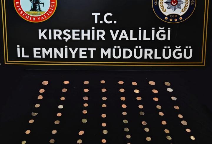 Kırşehir’de tarihi eser operasyonu: 3 gözaltı