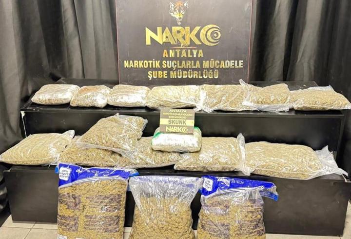 Antalya'da 'torbacı' operasyonu; 2 tutuklu