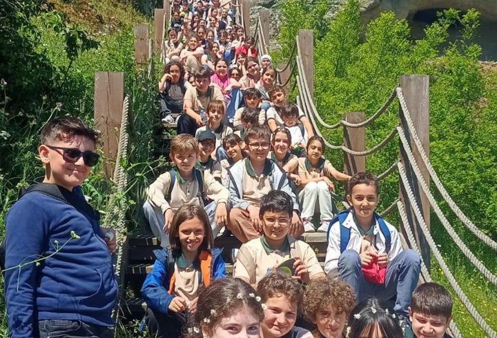 Samsun'da ortaokul öğrencileri kültürel geziye katıldı