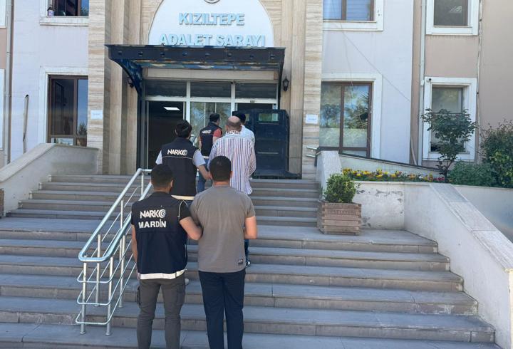 Mardin'de uyuşturucu operasyonunda 4 tutuklama