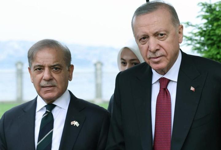 Cumhurbaşkanı Erdoğan'dan Şahbaz Şerif paylaşımı
