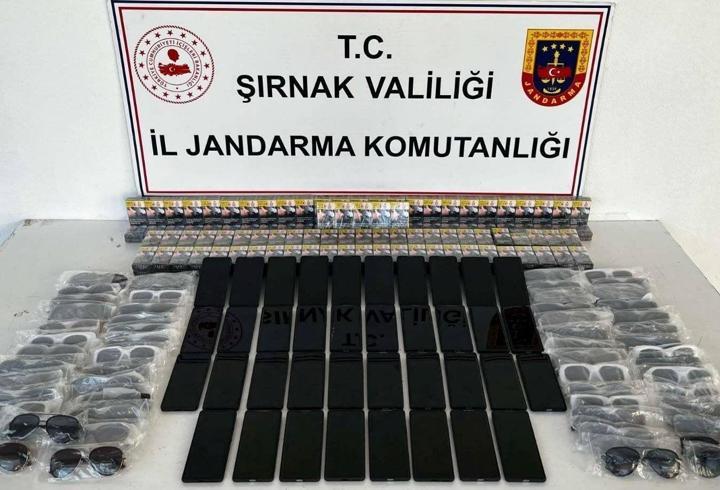 Şırnak’ta, 3 milyon 800 bin TL değerinde kaçak malzeme ele geçirildi 