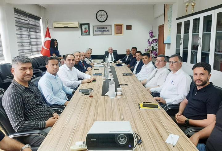 Kumluca'da orman yangınlarıyla mücadele toplantısı