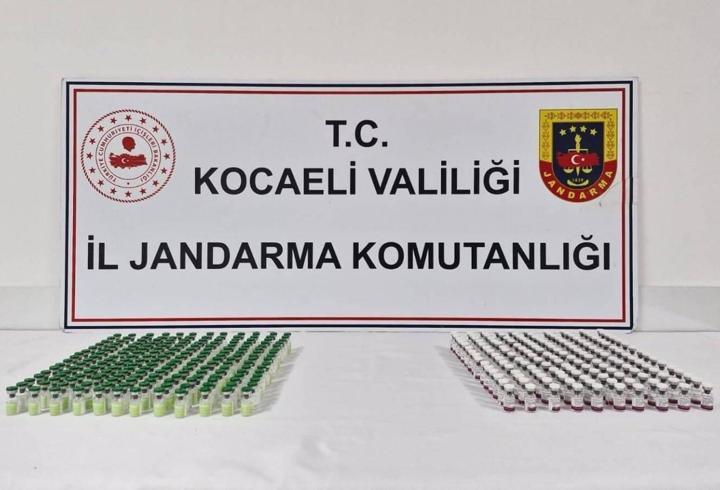 Araçta 360 Kaçak Botoks İlaç Ele Geçirildi