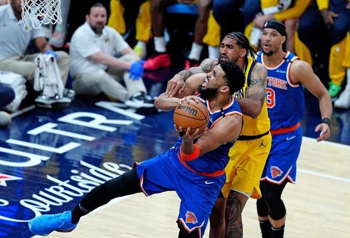 Knicks'i 130-121 yenen Pacers, NBA finaline bir maç uzakta