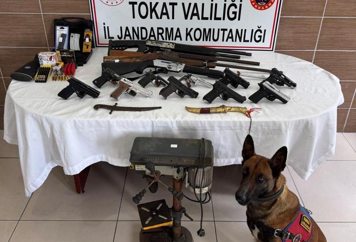 Tokat'ta Kaçak Silah Operasyonu: 6 Gözaltı