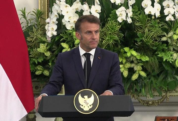Macron'dan Filistin'i tanıma hamlesi