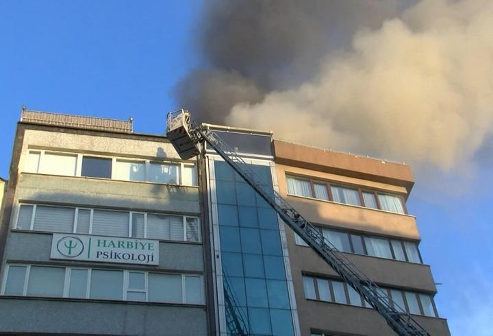 İstanbul - Şişli’de restoranda çıkan yangın söndürüldü