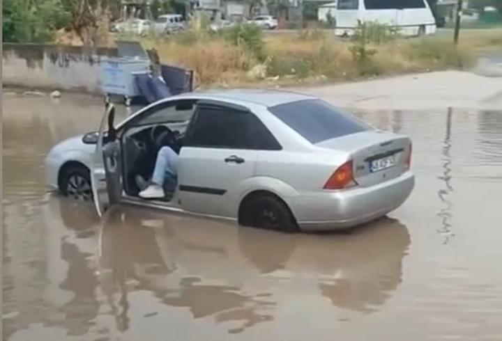 Osmaniye’de kuvvetli sağanak etkili oldu