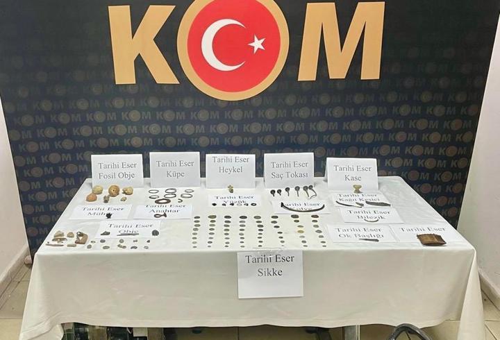 Karabük’te tarihi eser operasyonu