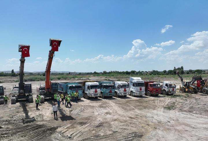 Birecik'te atık su arıtma tesisinin temeli atıldı