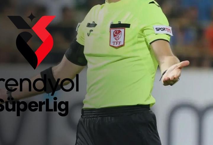 Süper Lig’de yarınki maçların hakemleri açıklandı