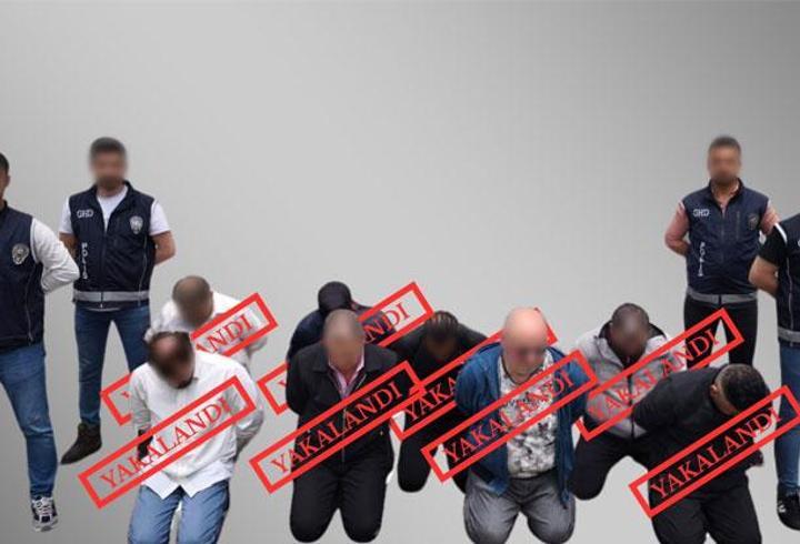 SON DAKİKA... Interpol tarafından aranan uluslararası suçlulara operasyon: 23 kişi yakalandı
