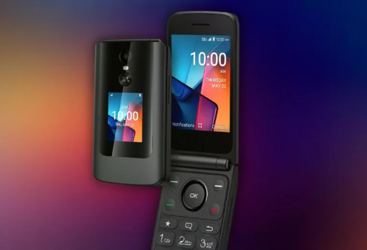 Klasik kapaklı telefon modern teknolojilerle buluşuyor